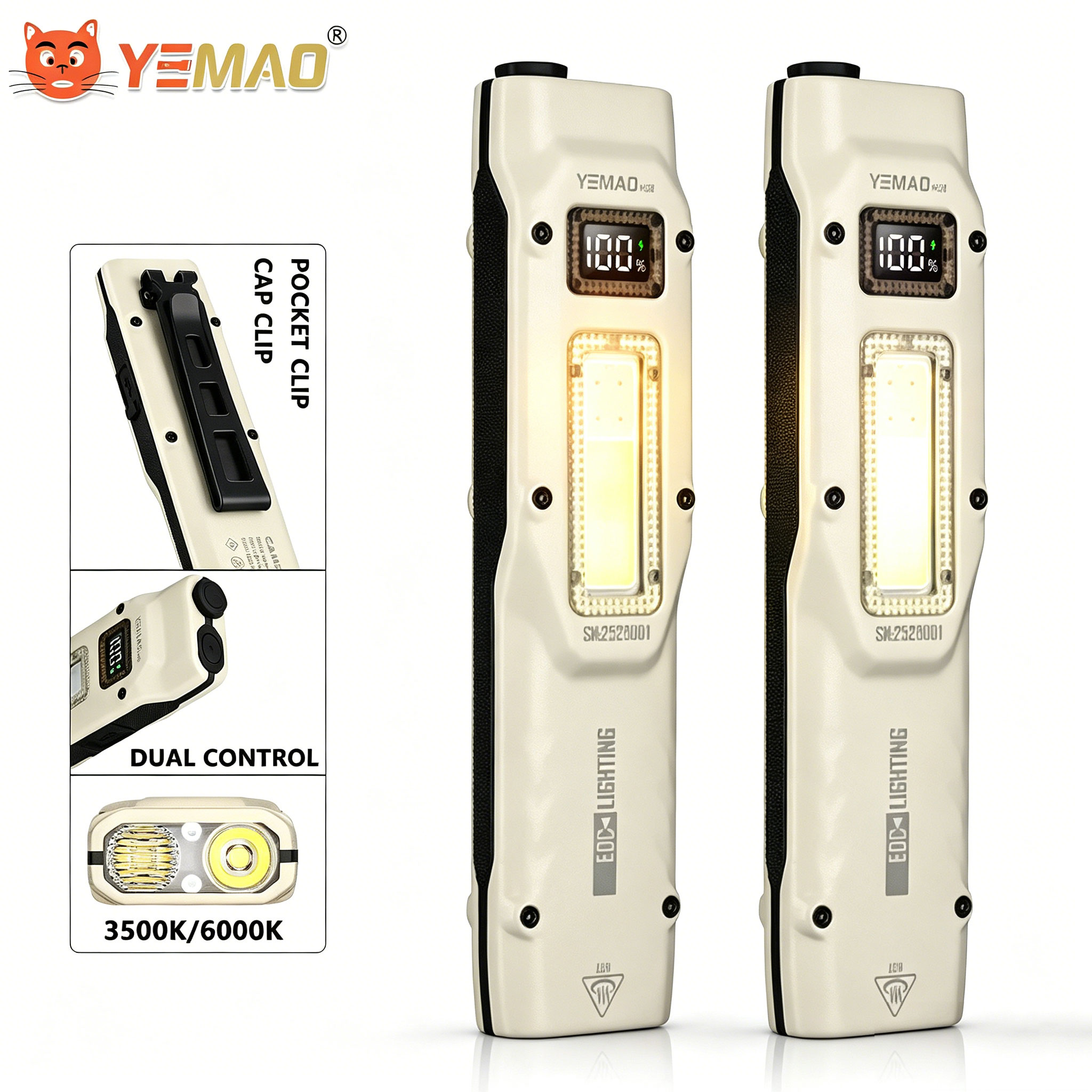 Outdoor Lighting Usa - Linterna DE TRABAJO táctica ultrafina de