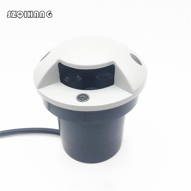 Ground Light Recessed - Lámpara LED subterránea de 3x2W/5x2W, iluminación