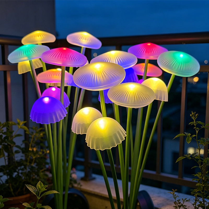 Outdoor Lighting Jellyfish - Luces Solares LED con Forma de