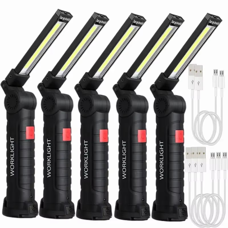 Outdoor Lighting Rechargeable - Linterna LED COB portátil, luz de