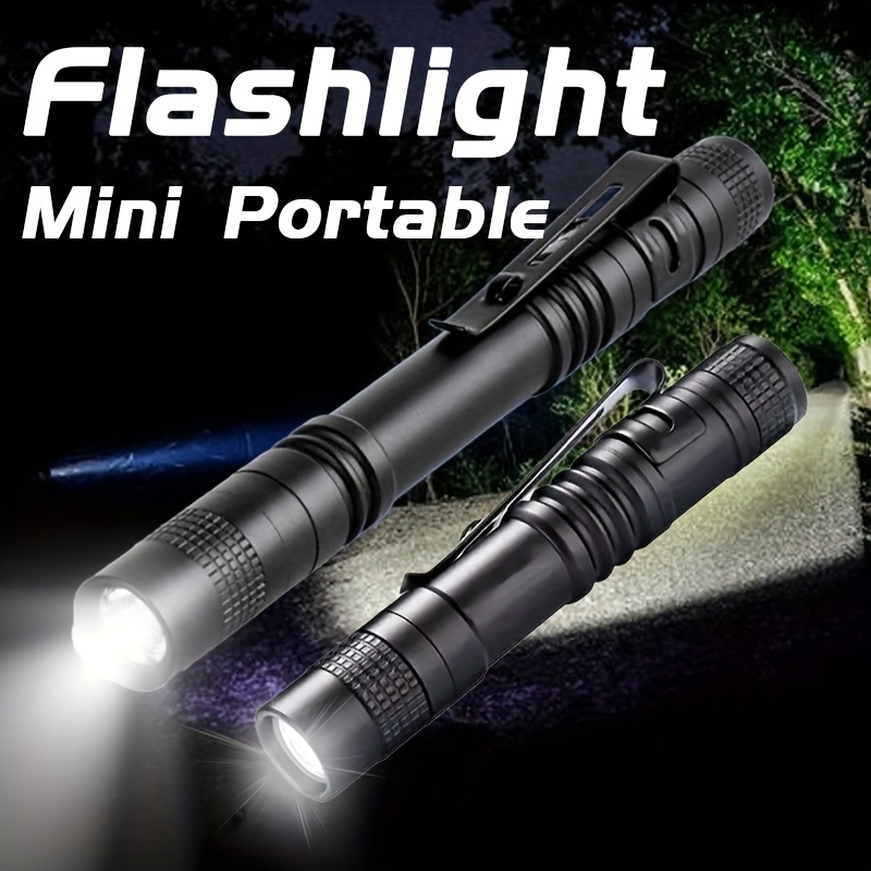 Outdoor Lighting Usa - Mini linterna LED portátil de bolsillo,
