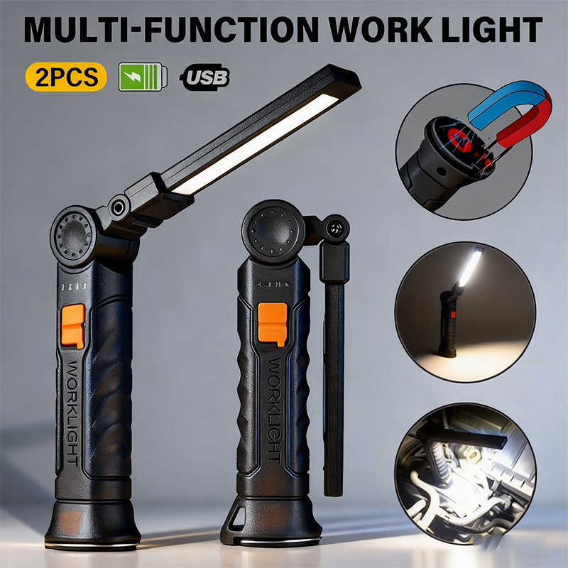 Outdoor Lighting Usa - Linterna LED COB portátil, luz de
