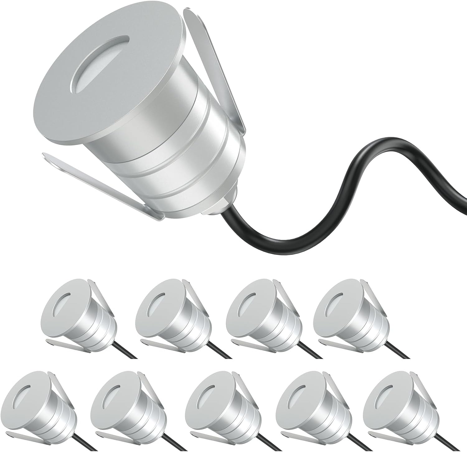 Ground Light Recessed - Luz LED empotrable para escalones, 1W,