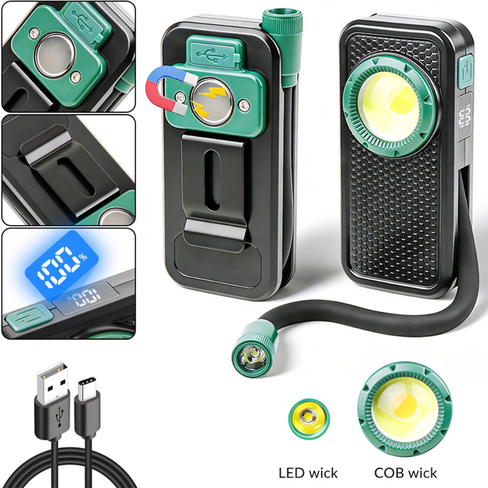Outdoor Lighting Rechargeable - Nueva Lámpara de Trabajo Magnética con