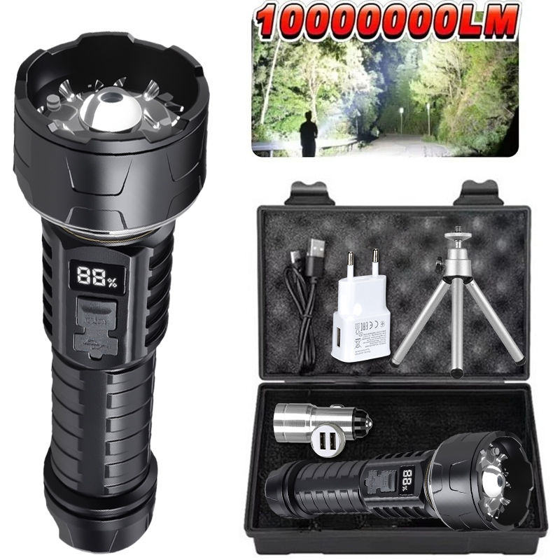 Outdoor Lighting Rechargeable - Linterna LED COB, linterna recargable, antorcha