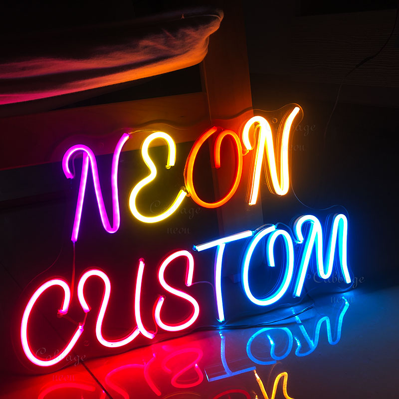 Outdoor Lighting Architectural - Letrero de neón personalizado con luz
