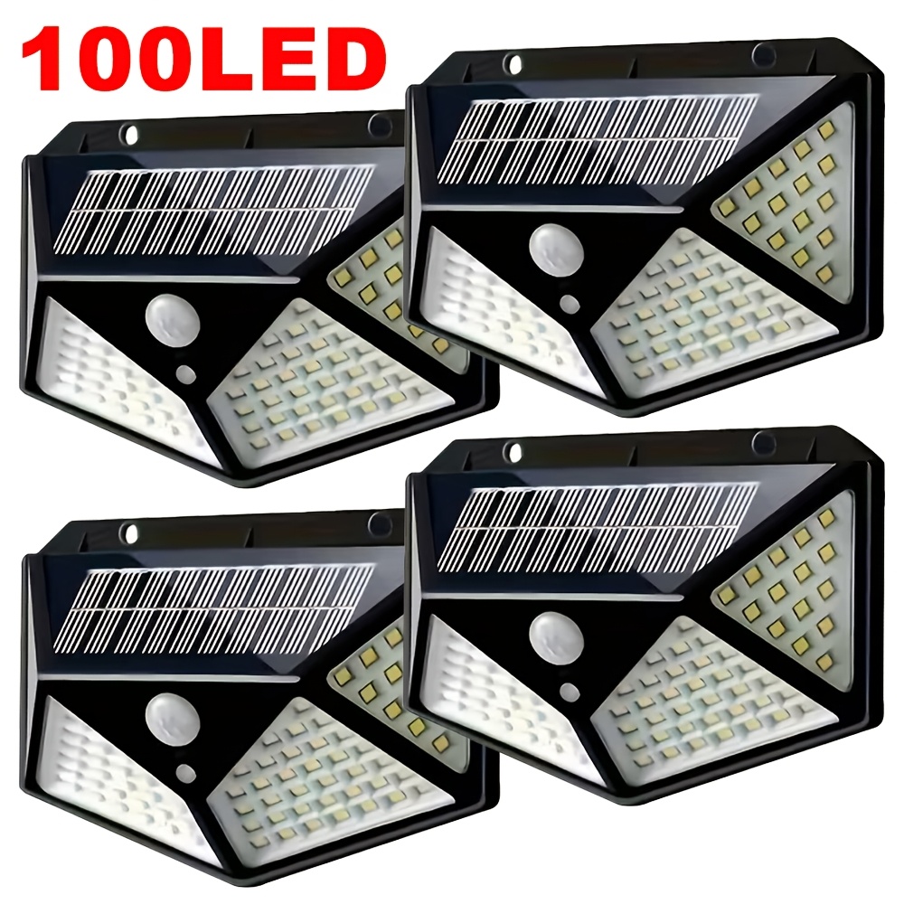 Outdoor Lighting For Garden - Lámpara Solar de Jardín de 100