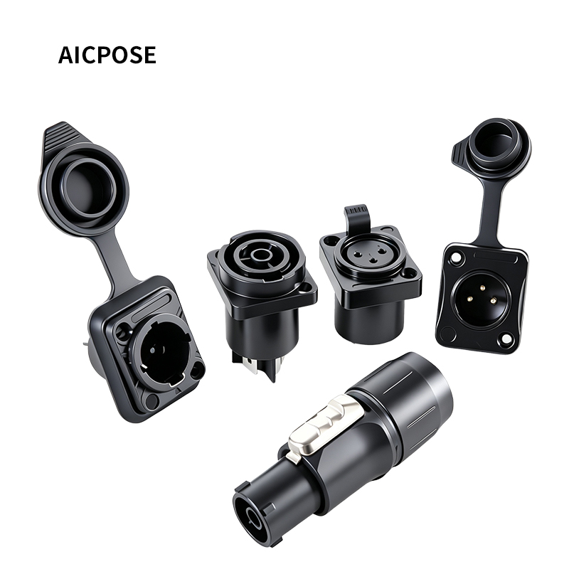 Outdoor Lighting Socket - 10 Conectores de Alimentación Powercon True