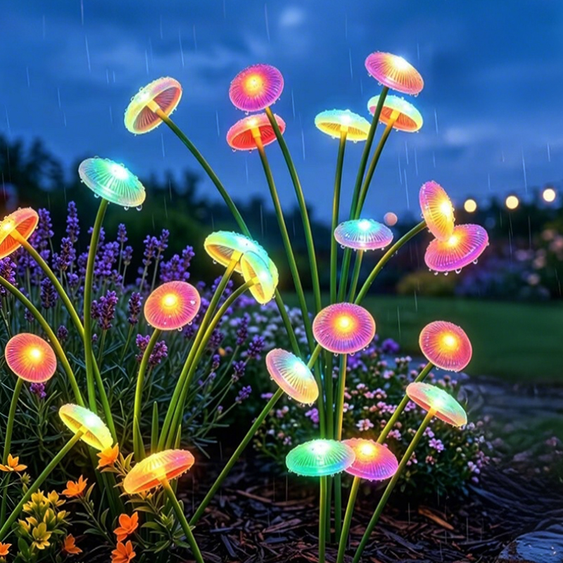 Outdoor Lighting Jellyfish - Luces Solares LED Decorativas con Forma