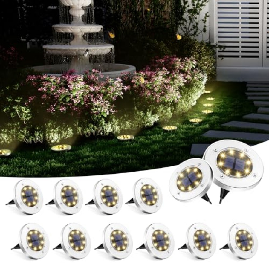 Outdoor Lighting For Garden - Luces Solares para Jardín, Luces Solares
