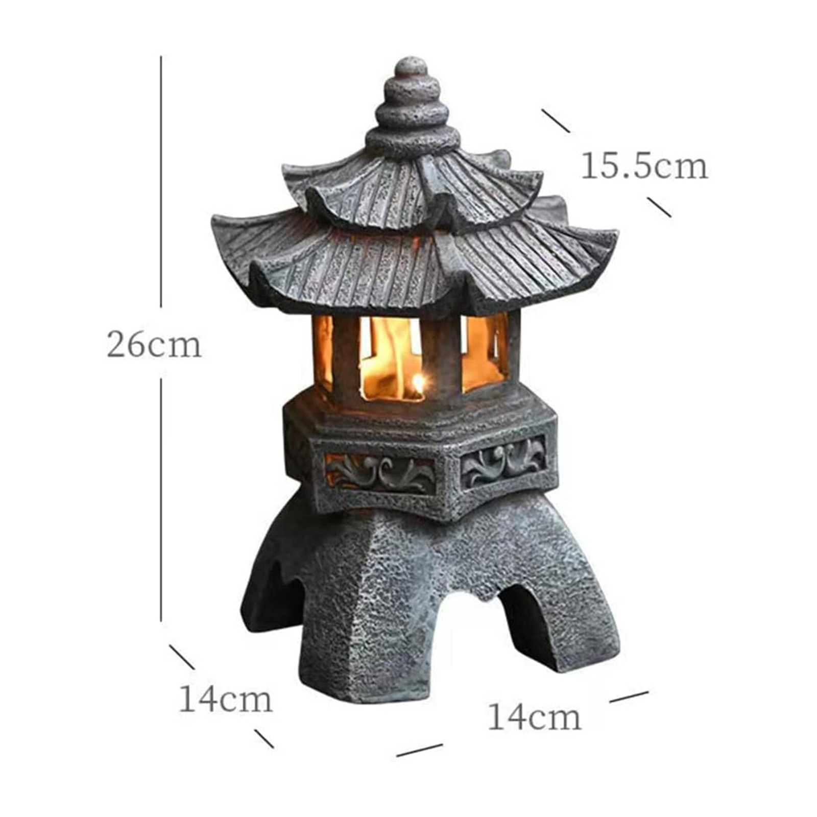 Estatuas de pagoda, estatua al - Outdoor Lighting Architectural reseña y precio