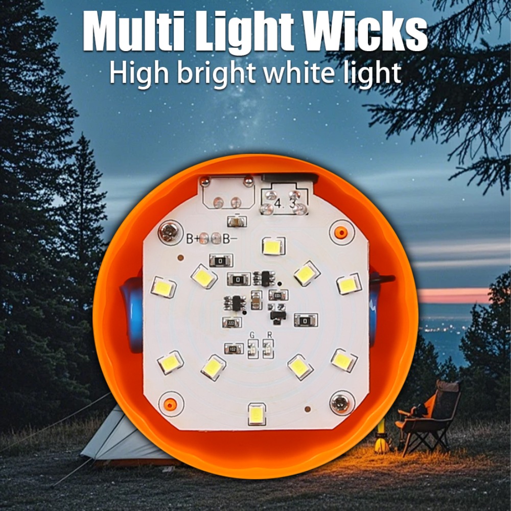 Lámpara portátil para acampar, - Outdoor Lighting Rechargeable reseña y precio
