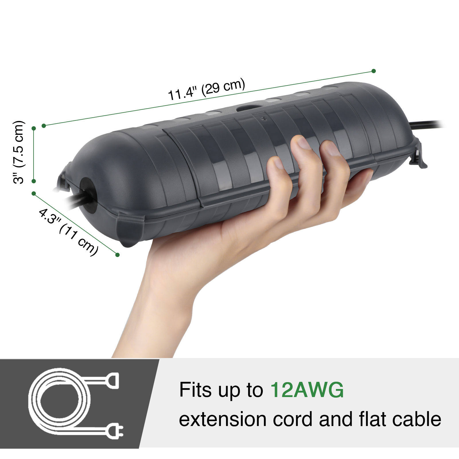 Cubiertas Grandes para Cables  - Outdoor Lighting Socket reseña y precio