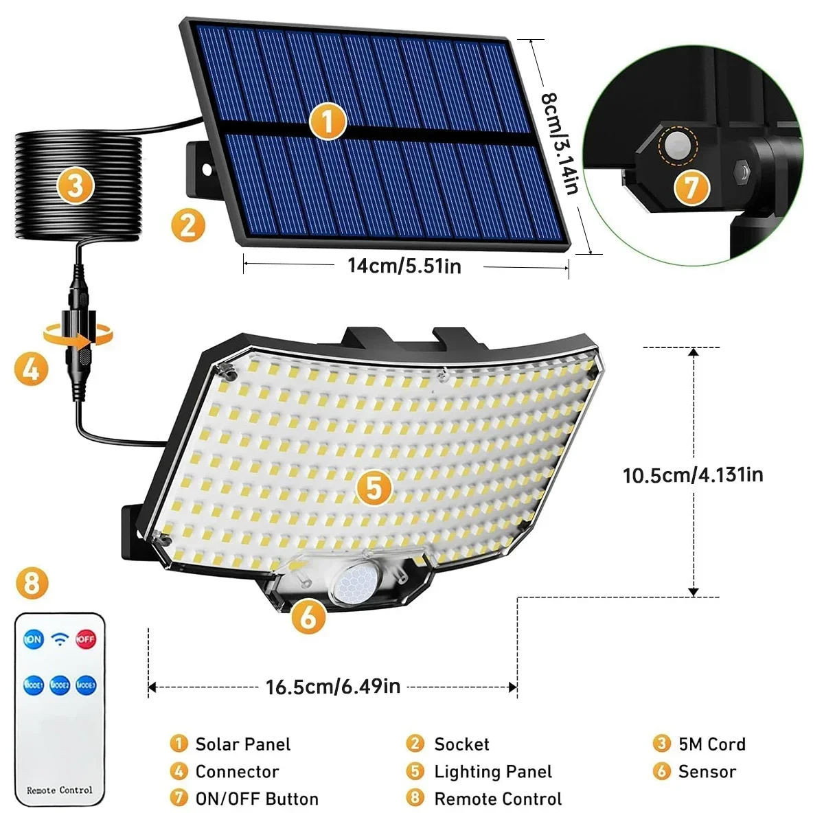 Luces Solares para Exteriores  - Outdoor Lighting For Garden reseña y precio