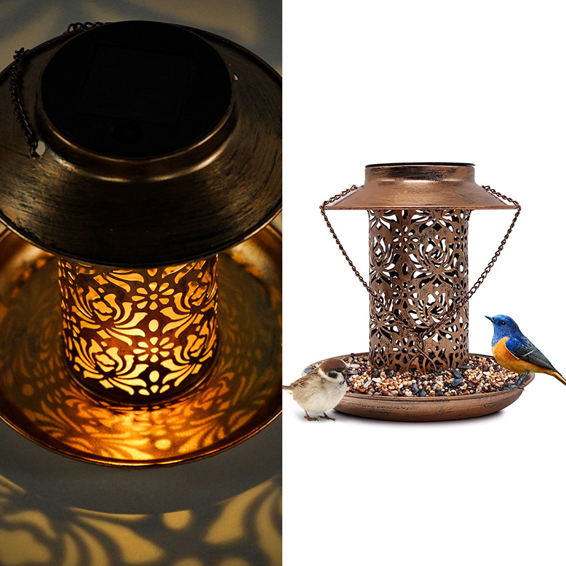Comedero para Pájaros Solar de - Outdoor Lighting Ideas For Backyard reseña y precio