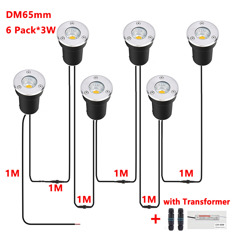 Luz LED para empotrar en suelo - Ground Light Recessed reseña y precio