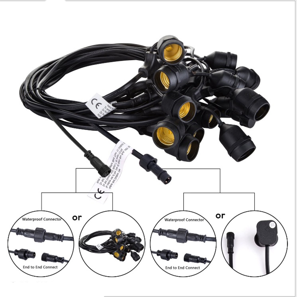 Guirnalda de luces Led E27 ST6 - Outdoor Lighting Socket reseña y precio