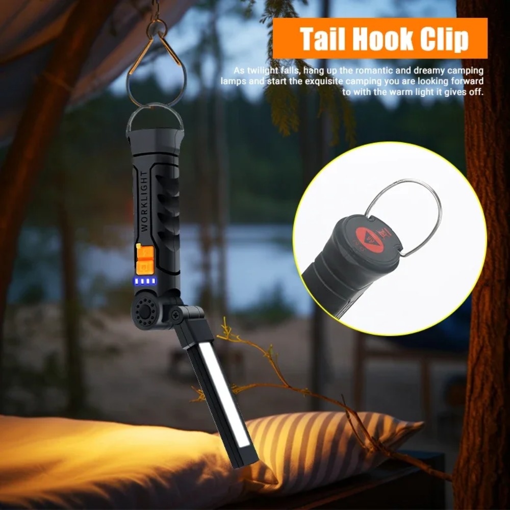 Linterna LED COB portátil, lin - Outdoor Lighting Rechargeable reseña y precio