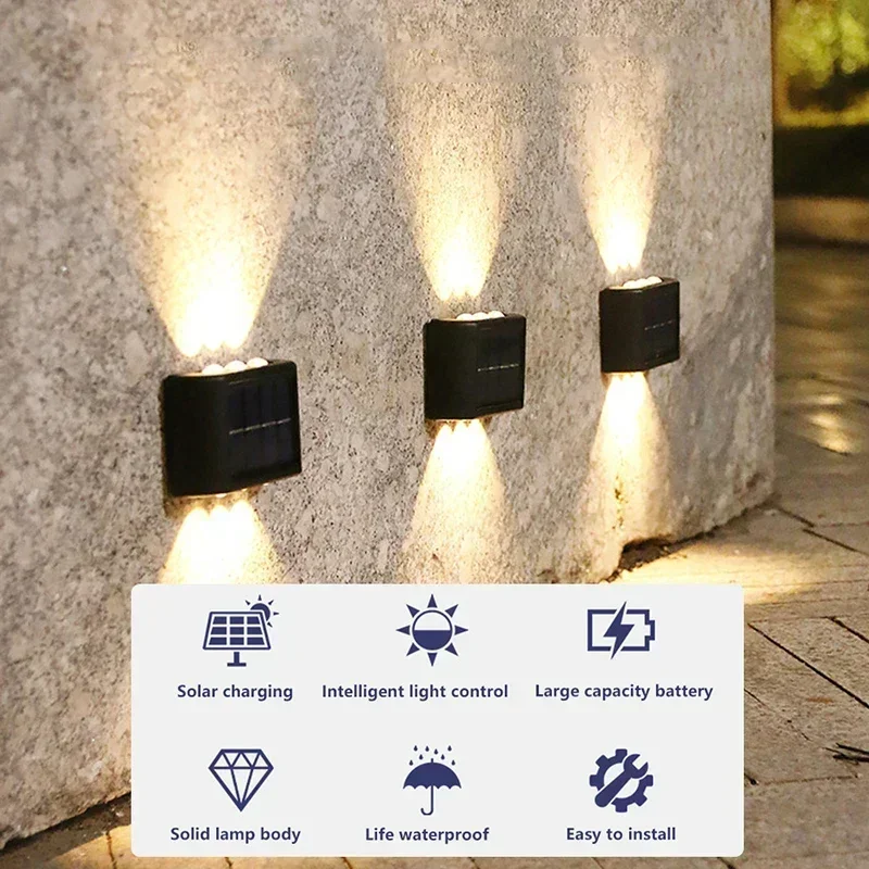 Lámpara Solar COB para Pared,  - Outdoor Lighting For Garden reseña y precio