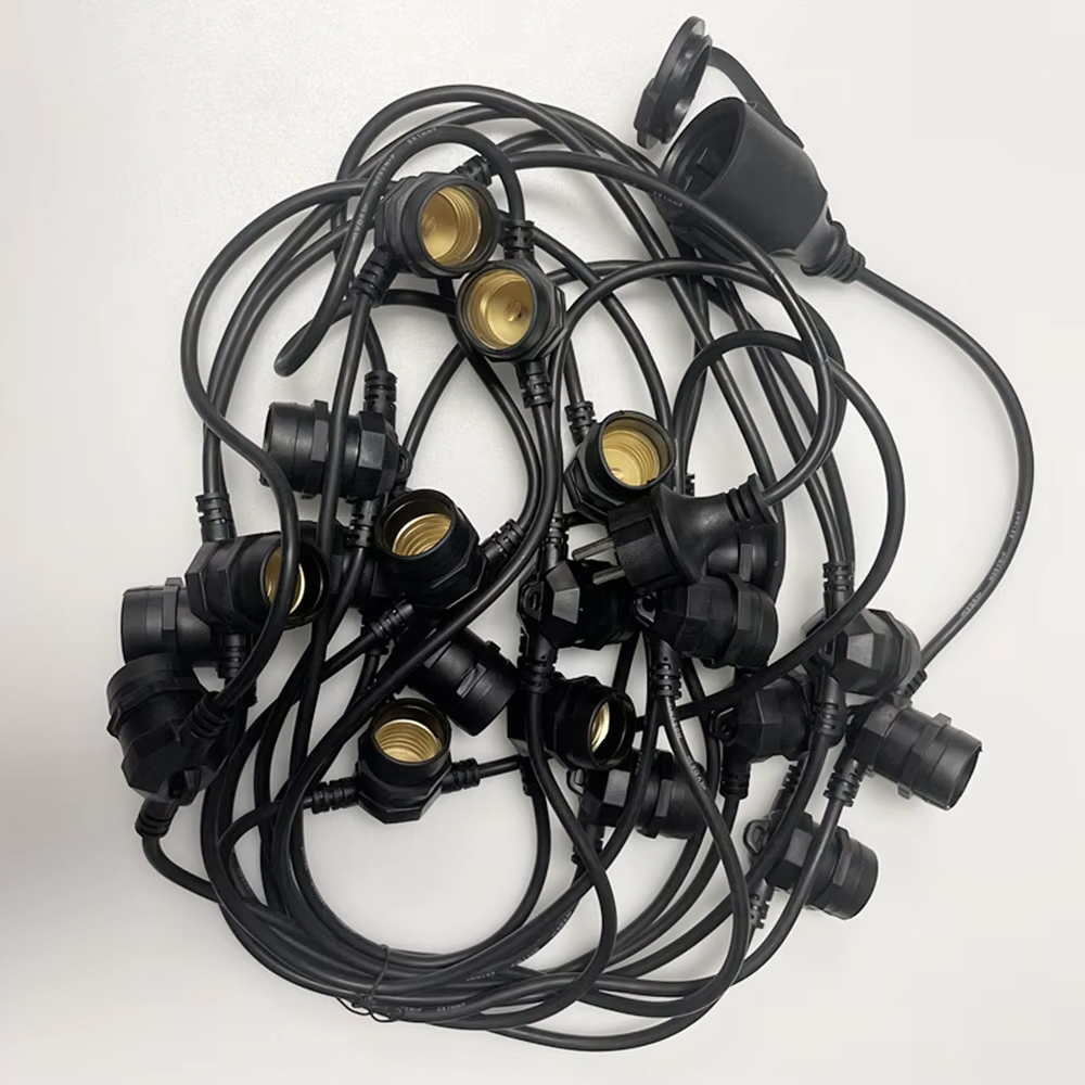 Cadena de luces LED de 10M, re - Outdoor Lighting Socket reseña y precio