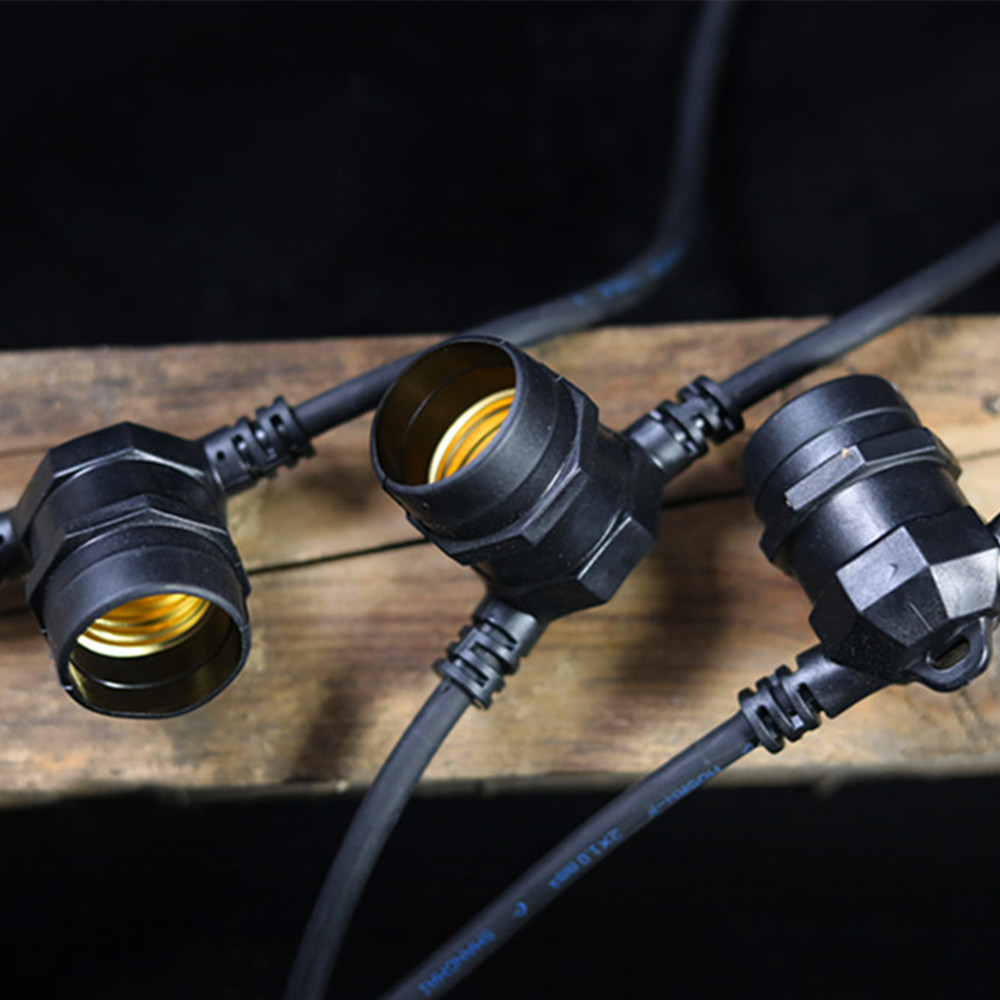 Cadena de luces LED de 10M, re - Outdoor Lighting Socket reseña y precio