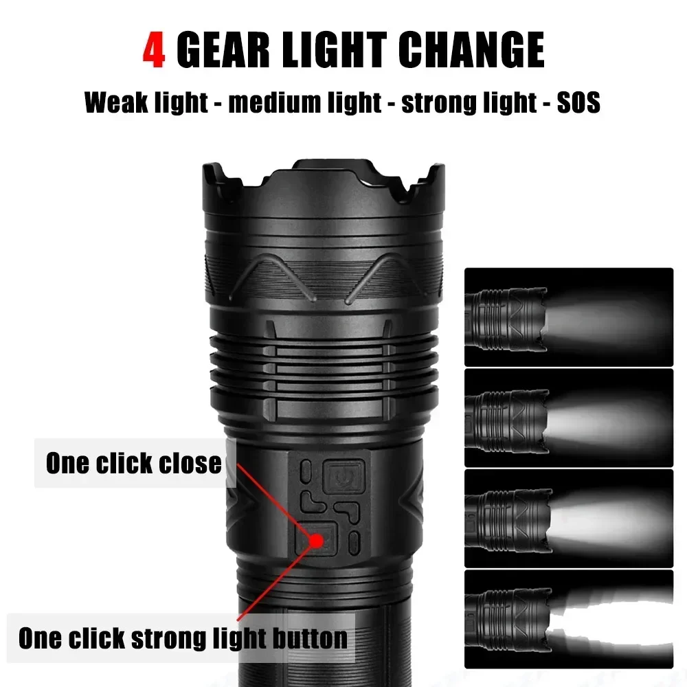 Linterna LED Súper Brillante d - Outdoor Lighting Guide reseña y precio