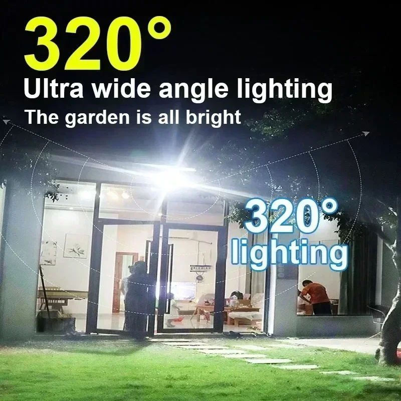 Potente lámpara Solar de pared - Outdoor Lighting Under Pergola reseña y precio