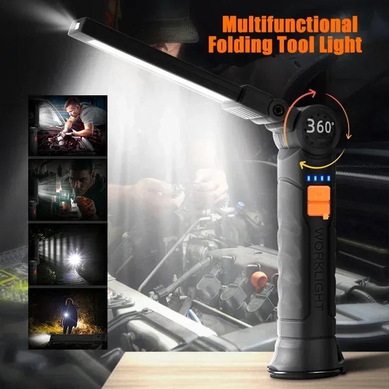 Linterna LED recargable, luz d - Outdoor Lighting Usa reseña y precio