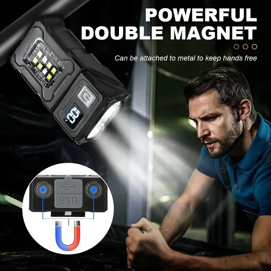 Mini Linterna LED Recargable p - Outdoor Lighting Usa reseña y precio