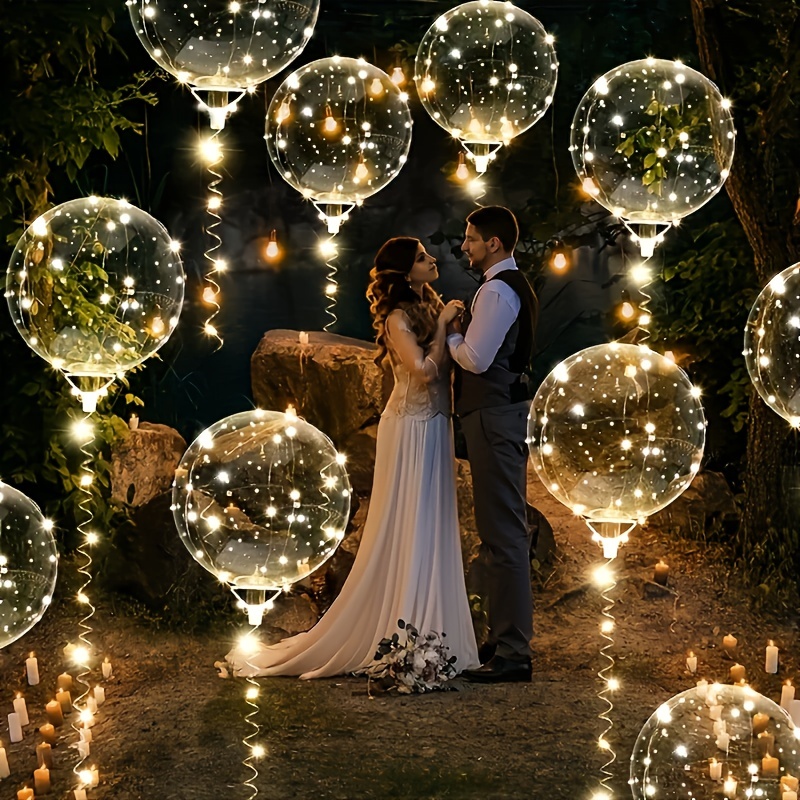 Juego de 20 globos Bobo con lu - Outdoor Lighting Kits reseña y precio