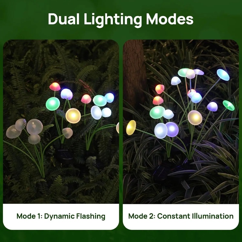 Luces Solares de Jardín LED de - Outdoor Lighting Jellyfish reseña y precio