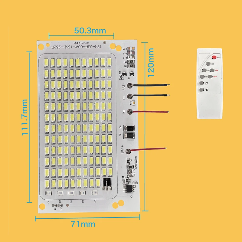 1 Uds 10W-600W LED energía Sol - Outdoor Lighting Under Pergola reseña y precio