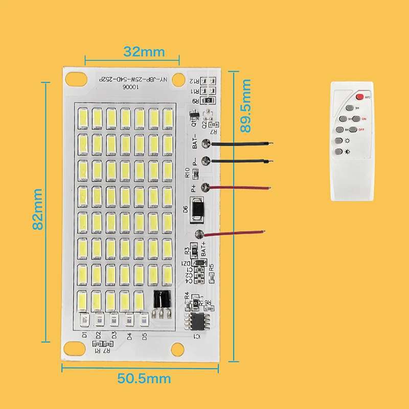 1 Uds 10W-600W LED energía Sol - Outdoor Lighting Under Pergola reseña y precio