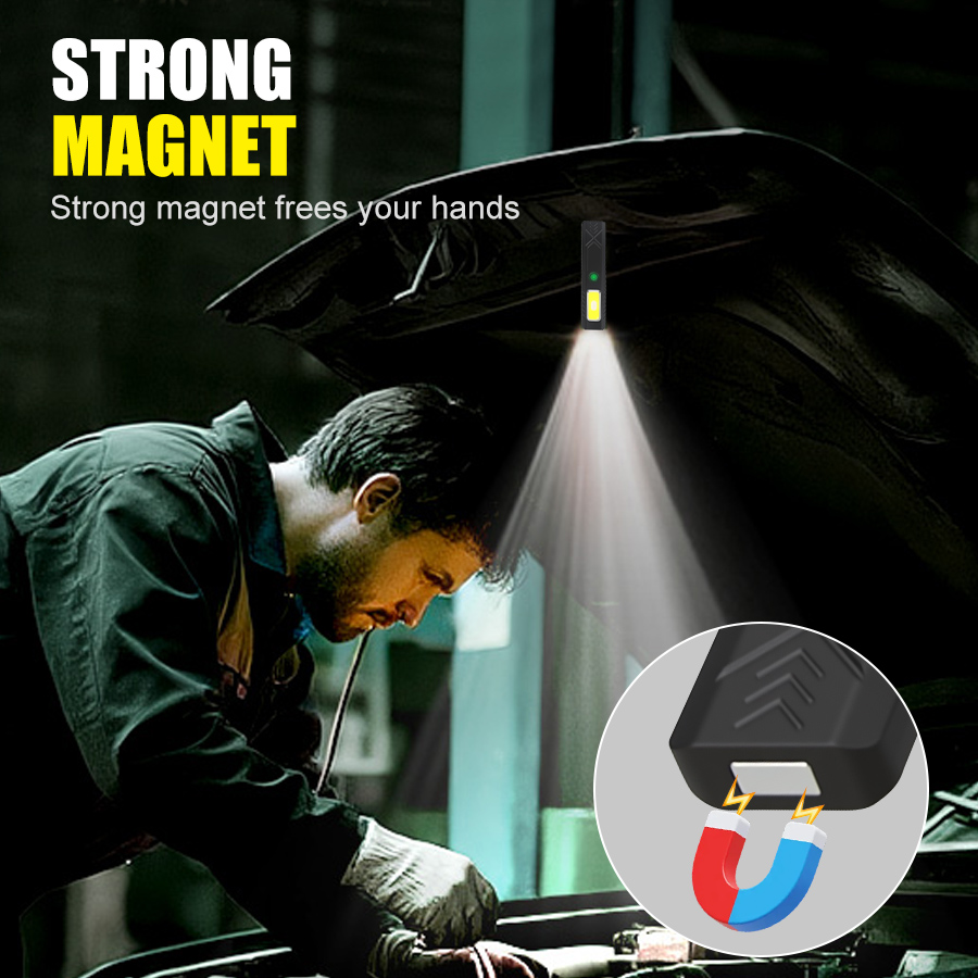 Linterna LED recargable de man - Outdoor Lighting Usa reseña y precio