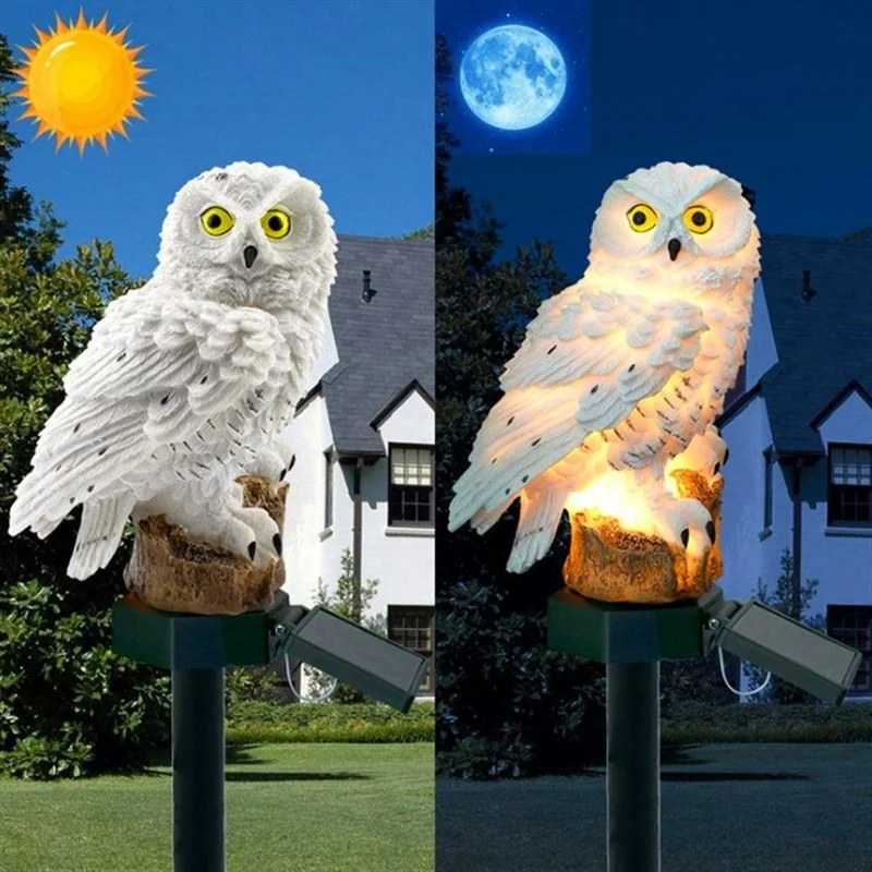 Lámpara Solar con Forma de Búh - Outdoor Lighting Under Pergola reseña y precio