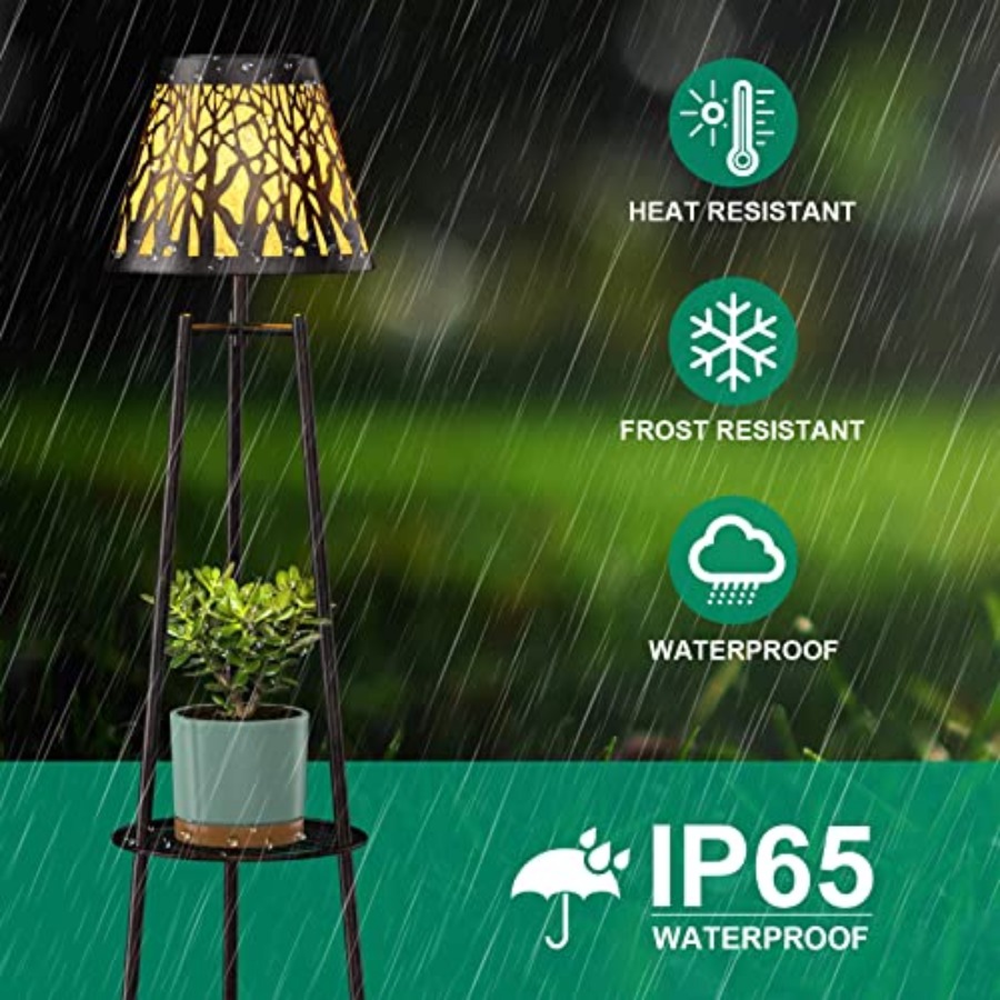 Paquete de 2 Lámparas Solares  - Outdoor Lighting For Garden reseña y precio