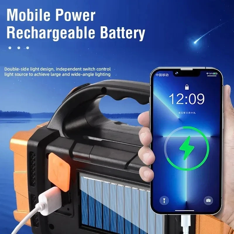 Potente linterna recargable po - Outdoor Lighting Rechargeable reseña y precio