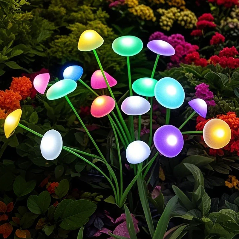 Luces solares LED con forma de - Outdoor Lighting Jellyfish reseña y precio