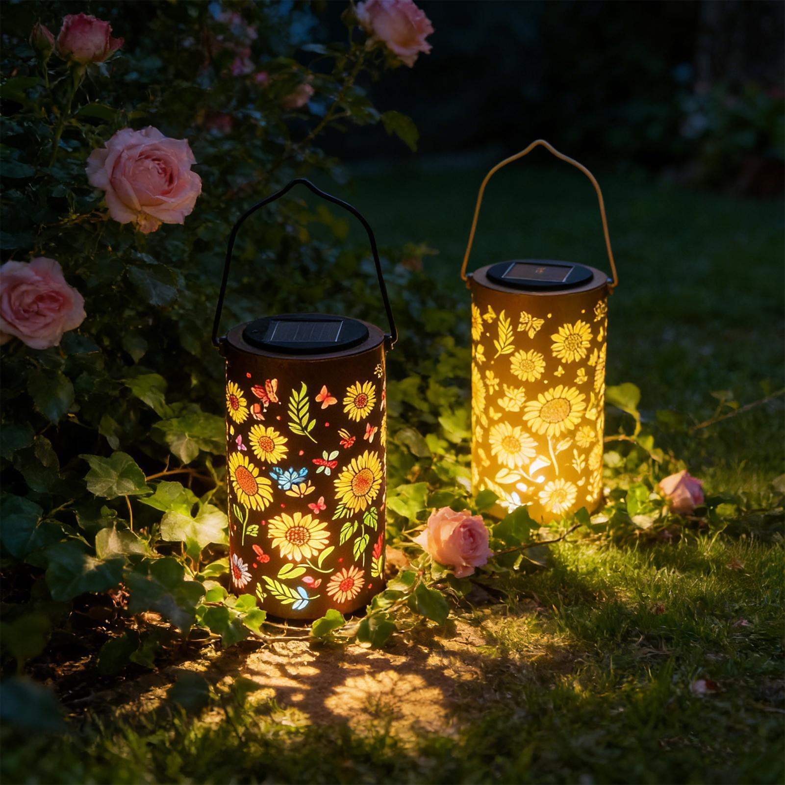 Lámpara Solar de Metal para Ex - Outdoor Lighting Front Yard reseña y precio