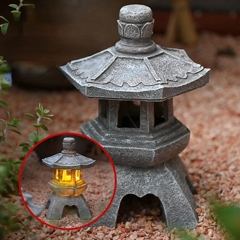 Linterna de Pagoda LED Solar p - Outdoor Lighting Architectural reseña y precio