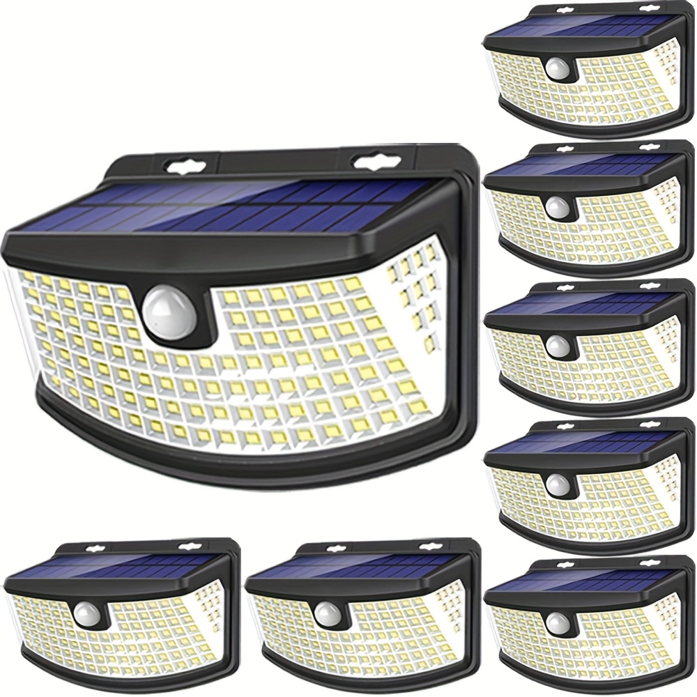 Paquete de 8/6/4 luces solares - Outdoor Lighting Front Yard reseña y precio