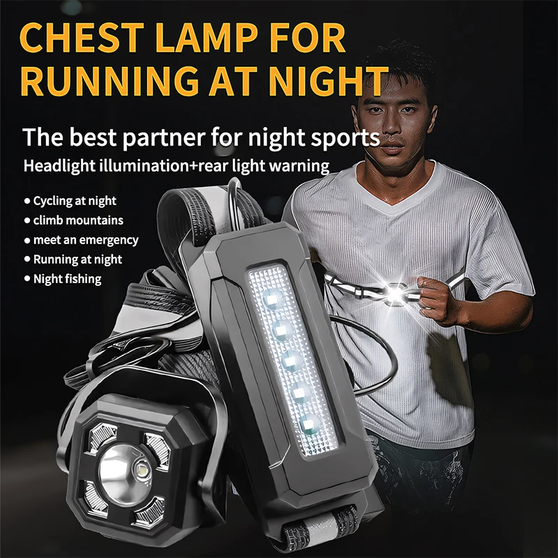Luz LED nocturna para correr,  - Outdoor Lighting Rechargeable reseña y precio