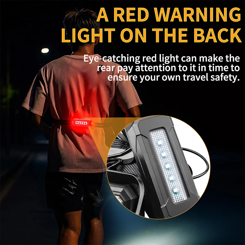 Luz LED nocturna para correr,  - Outdoor Lighting Rechargeable reseña y precio
