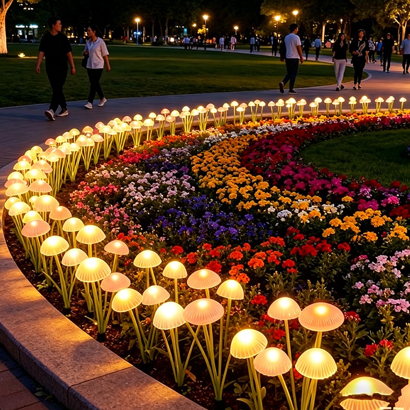 Luces solares con forma de med - Outdoor Lighting Jellyfish reseña y precio