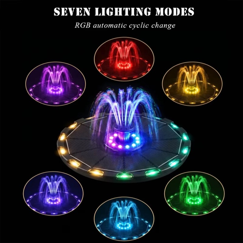 Kit de bomba de fuente solar A - Outdoor Lighting Kits reseña y precio