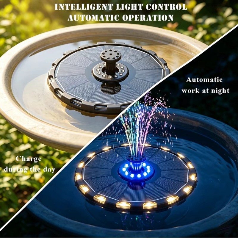 Kit de bomba de fuente solar A - Outdoor Lighting Kits reseña y precio