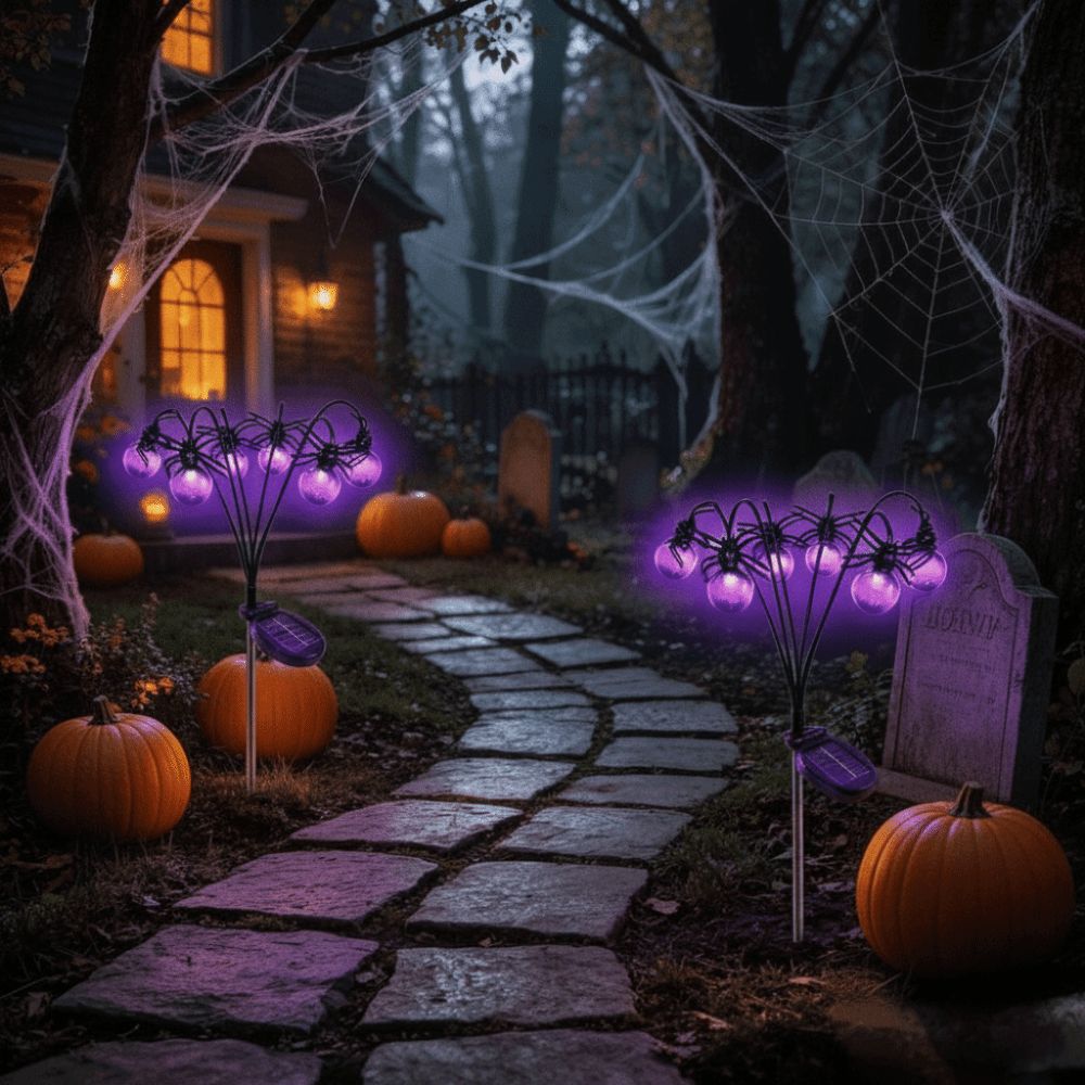 Lámpara de Esqueleto con Luz M - Outdoor Lighting Front Yard reseña y precio