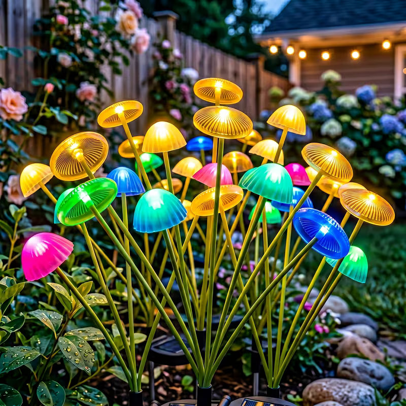 Luces Solares LED para Exterio - Outdoor Lighting Jellyfish reseña y precio
