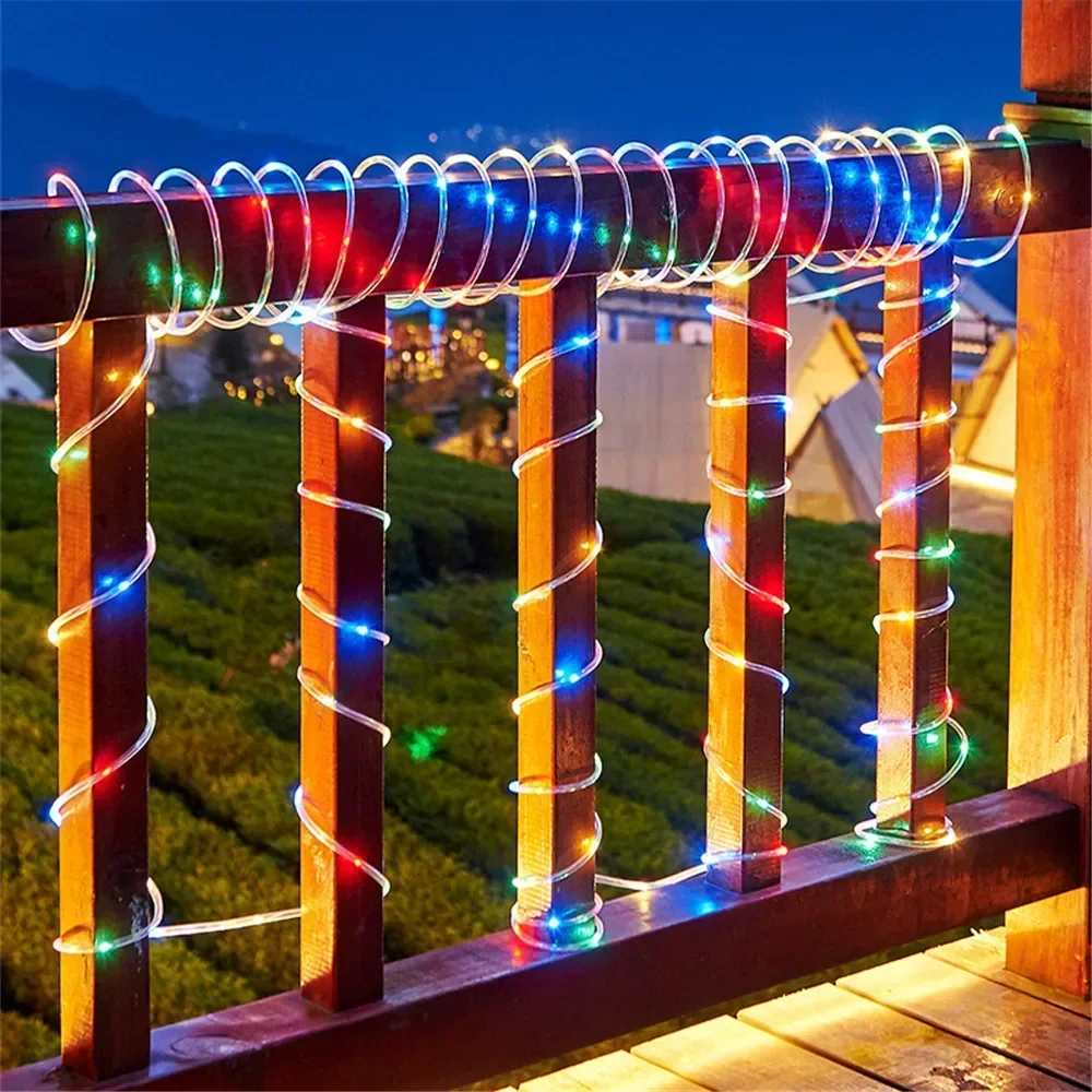Guirnalda de Luces Solares par - Outdoor Lighting Under Pergola reseña y precio