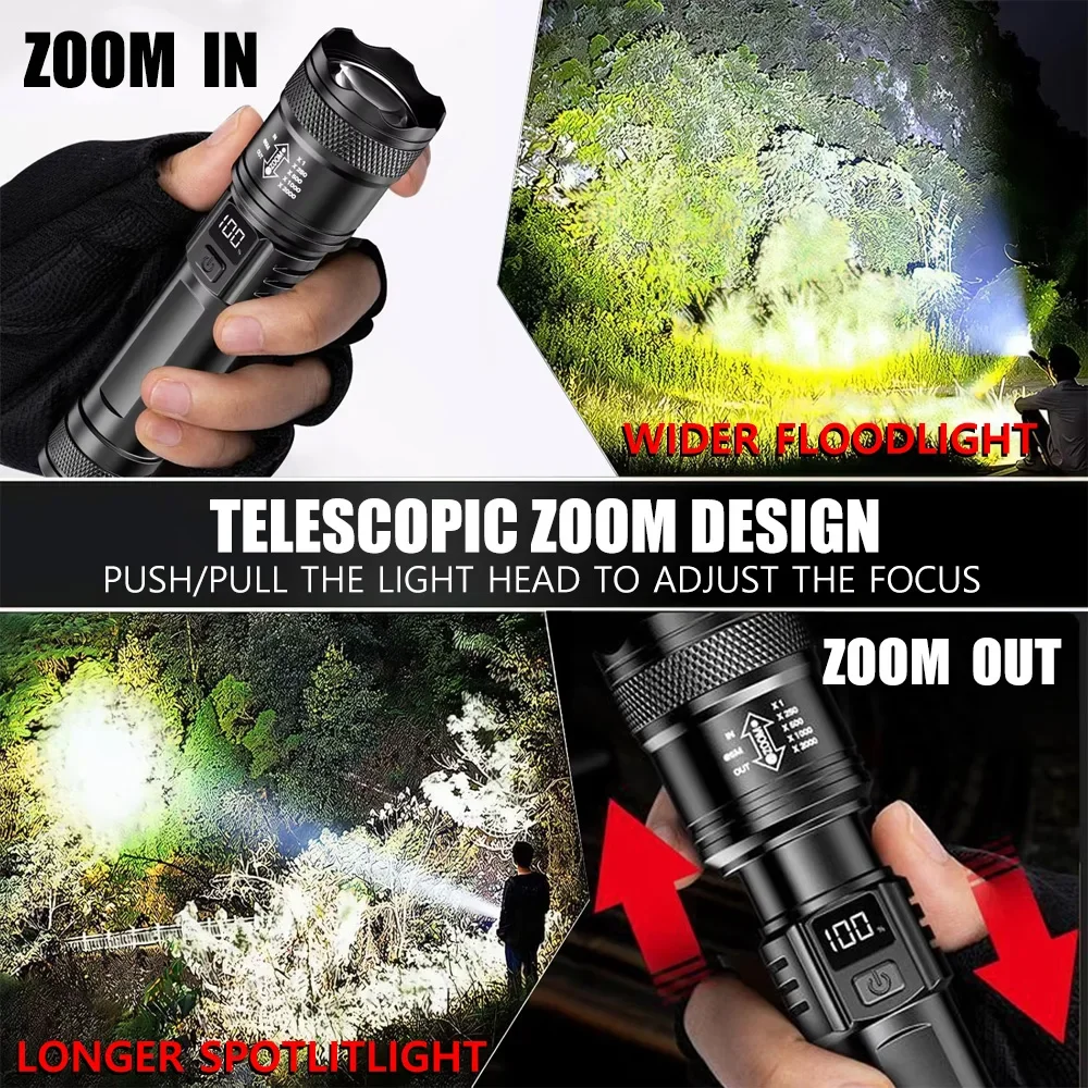 Linterna LED Recargable con Zo - Outdoor Lighting Usa reseña y precio